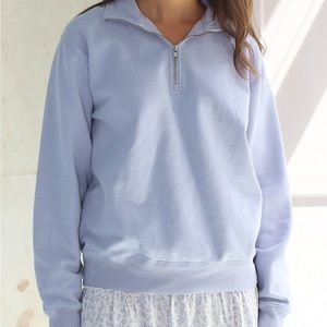 Brandy Melville Quarter Zip